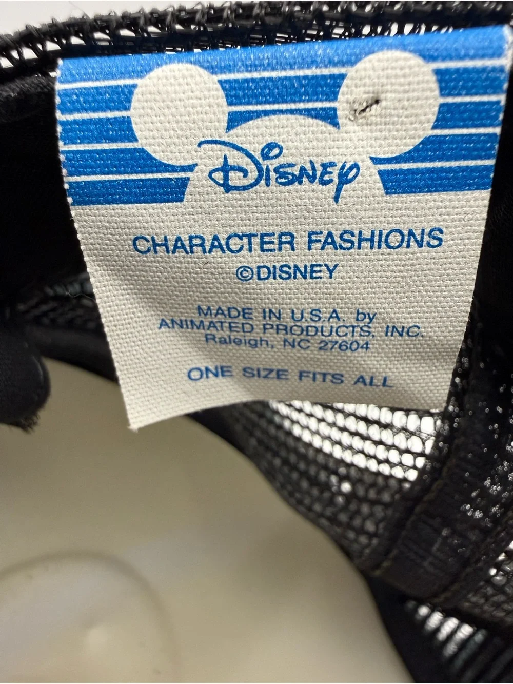 Vintage Minnie Mouse 90s SnapBack Hat 3D Hard Head WPlush Ears One Size Fill All